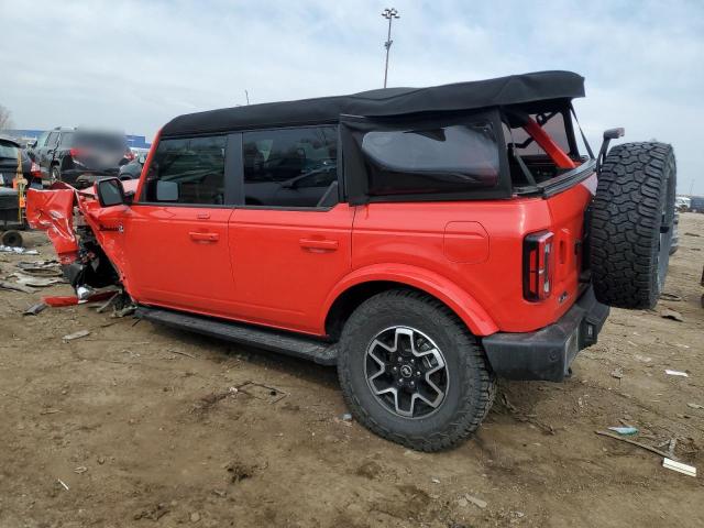  FORD BRONCO 2023 Красный