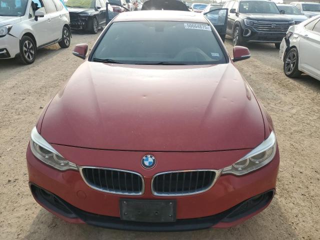  BMW 4 SERIES 2016 Czerwony