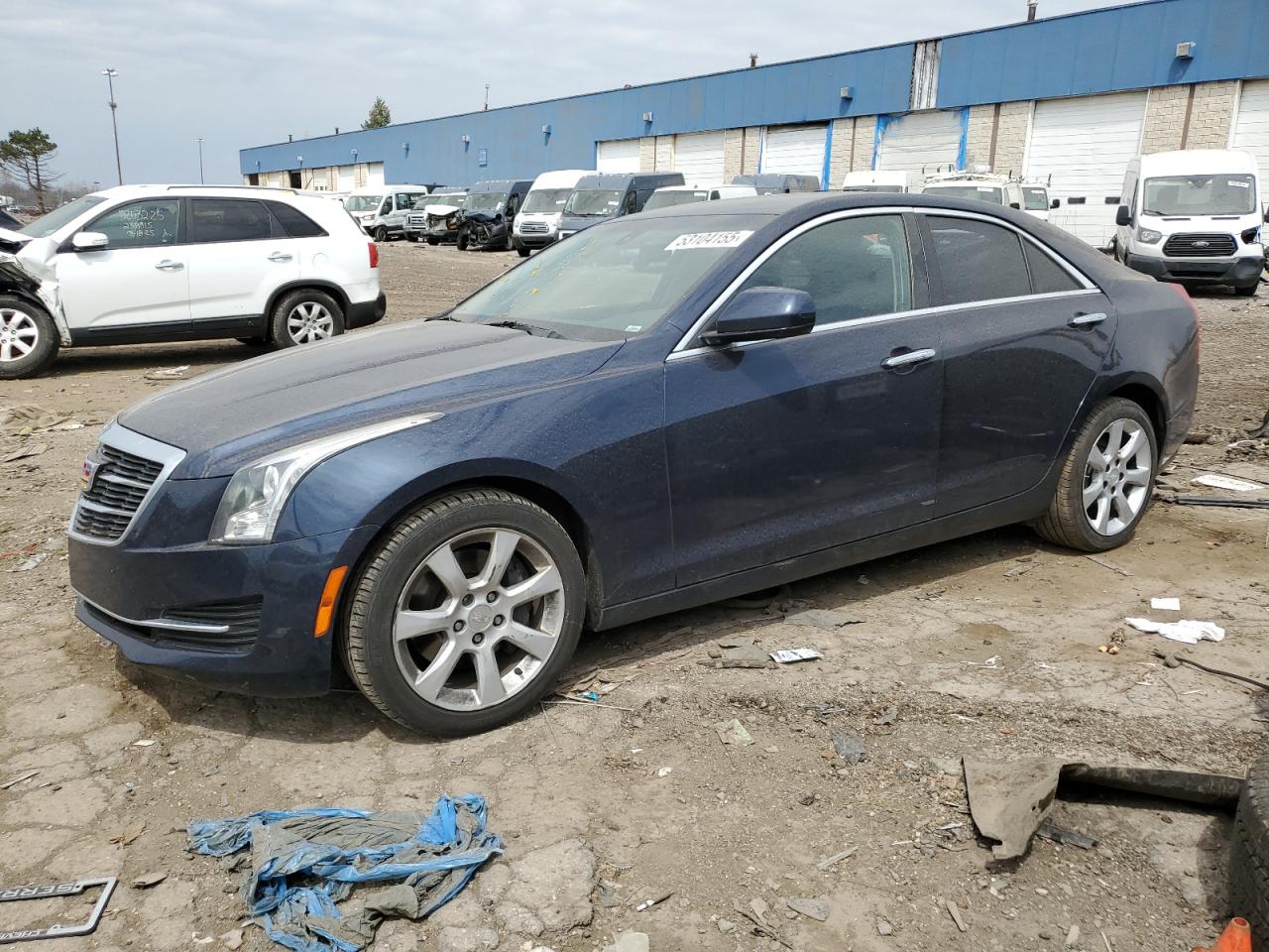 2016 Cadillac Ats for Sale in Woodhaven, MI - Water/Flood
