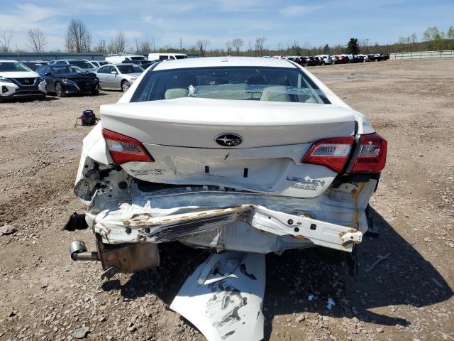  SUBARU LEGACY 2015 Білий
