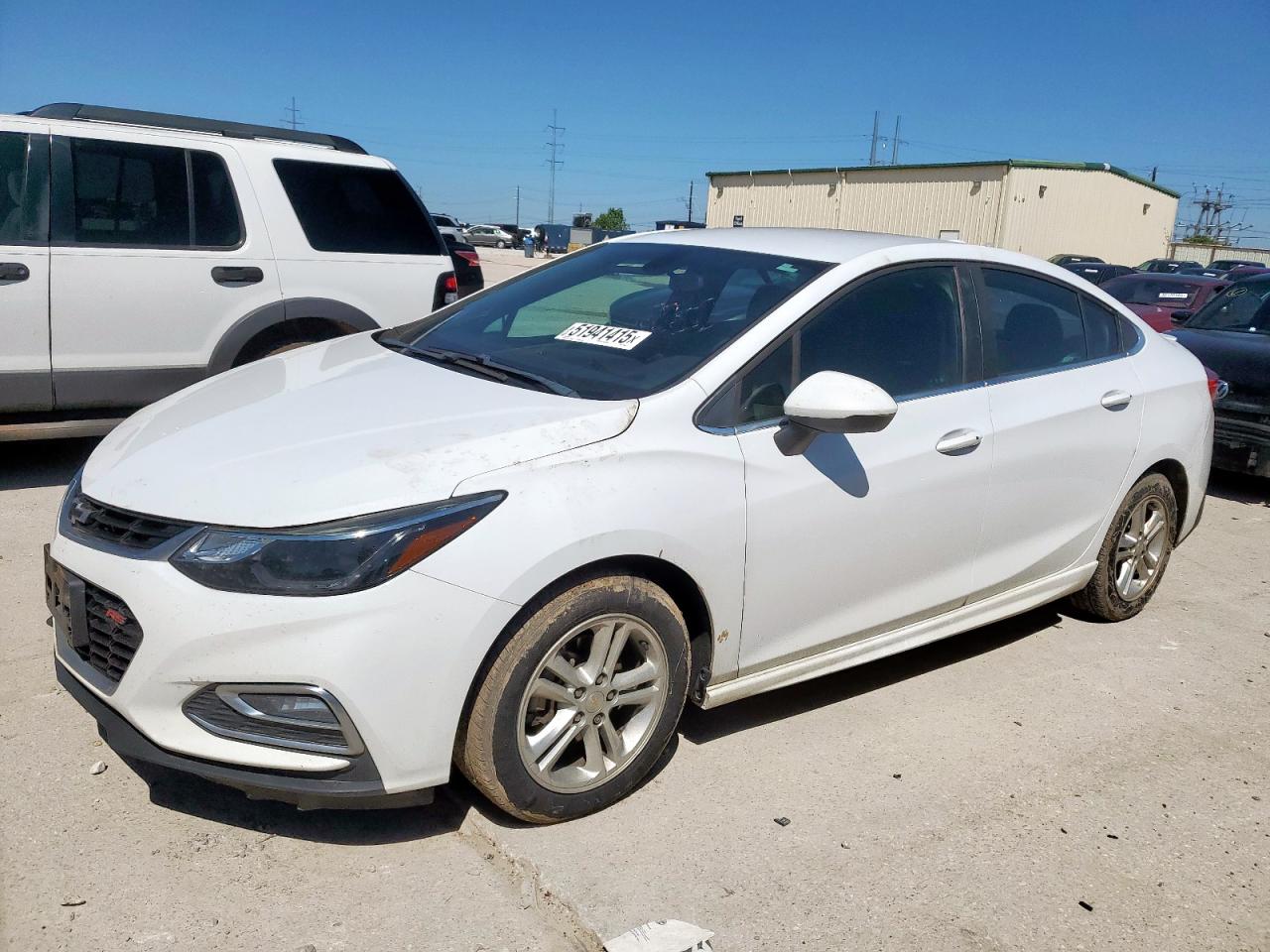 2018 Chevrolet Cruze Lt იყიდება Haslet-ში, TX - Rear End