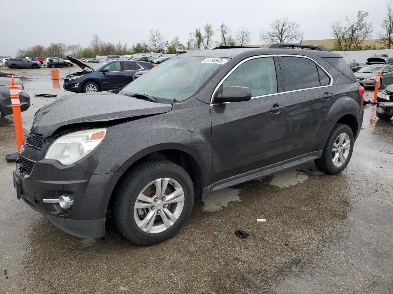 2015 Chevrolet Equinox Lt de vânzare în Bridgeton, MO - Front End
