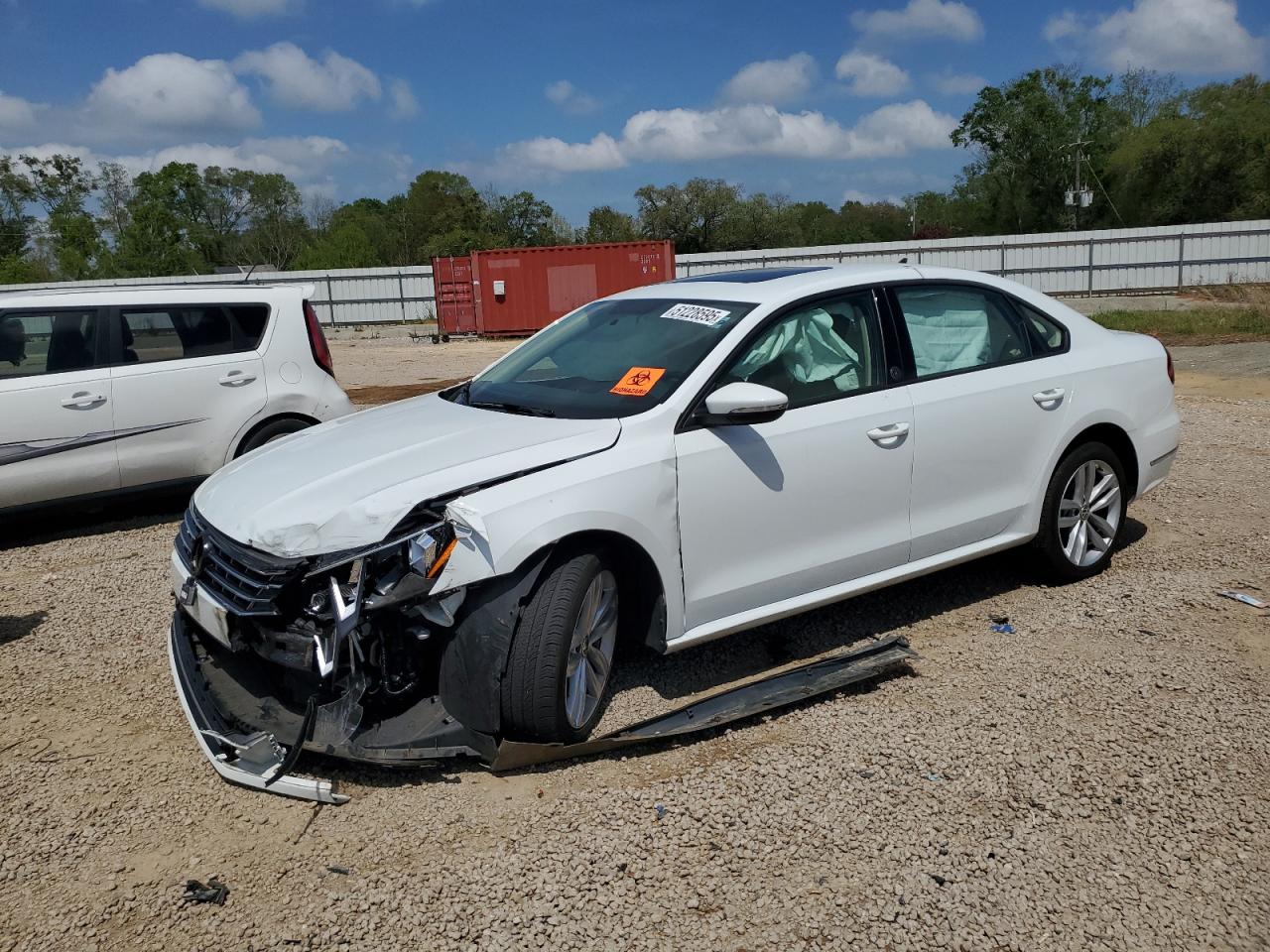 2019 Volkswagen Passat Wolfsburg de vânzare în Theodore, AL - Front End