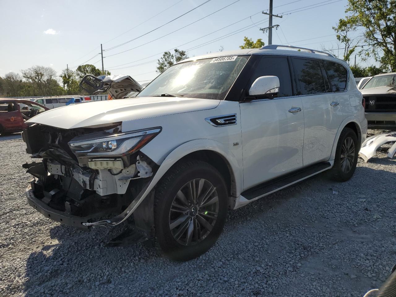 2018 Infiniti Qx80 Base იყიდება Riverview-ში, FL - Front End