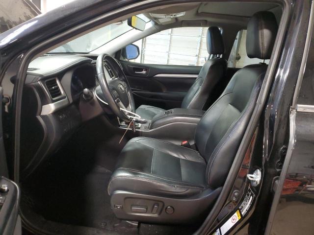  TOYOTA HIGHLANDER 2018 Czarny