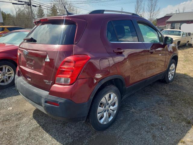 Паркетники CHEVROLET TRAX 2014 Червоний