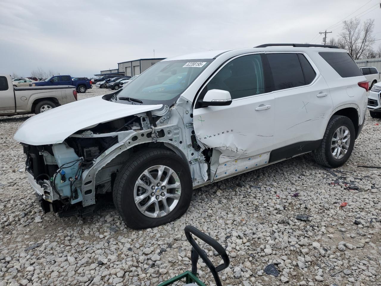 2021 Chevrolet Traverse Lt на продаже в Wayland, MI - Front End