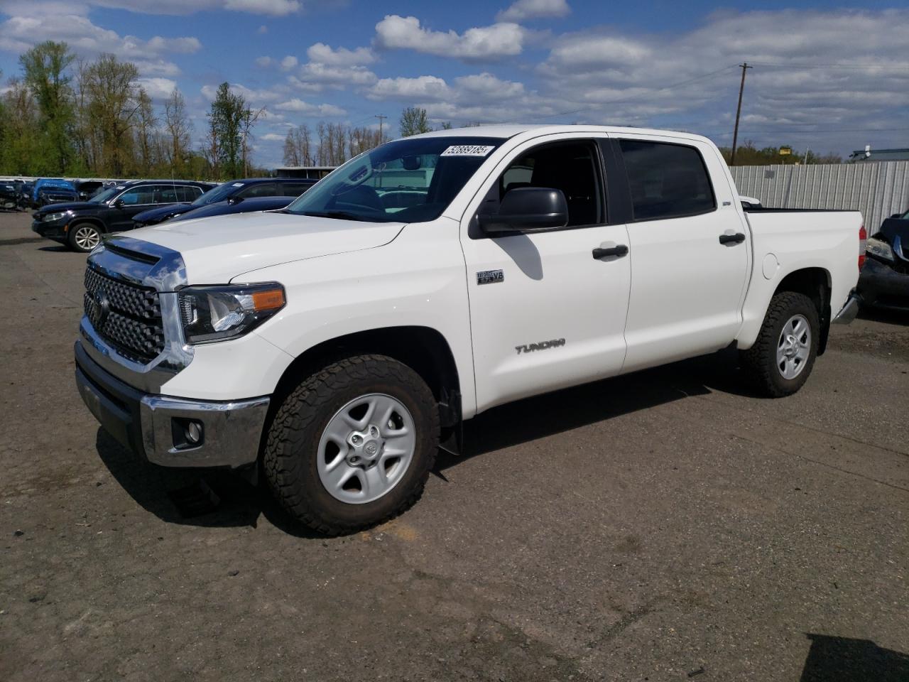 2021 Toyota Tundra Crewmax Sr5 на продаже в Portland, OR - Rear End