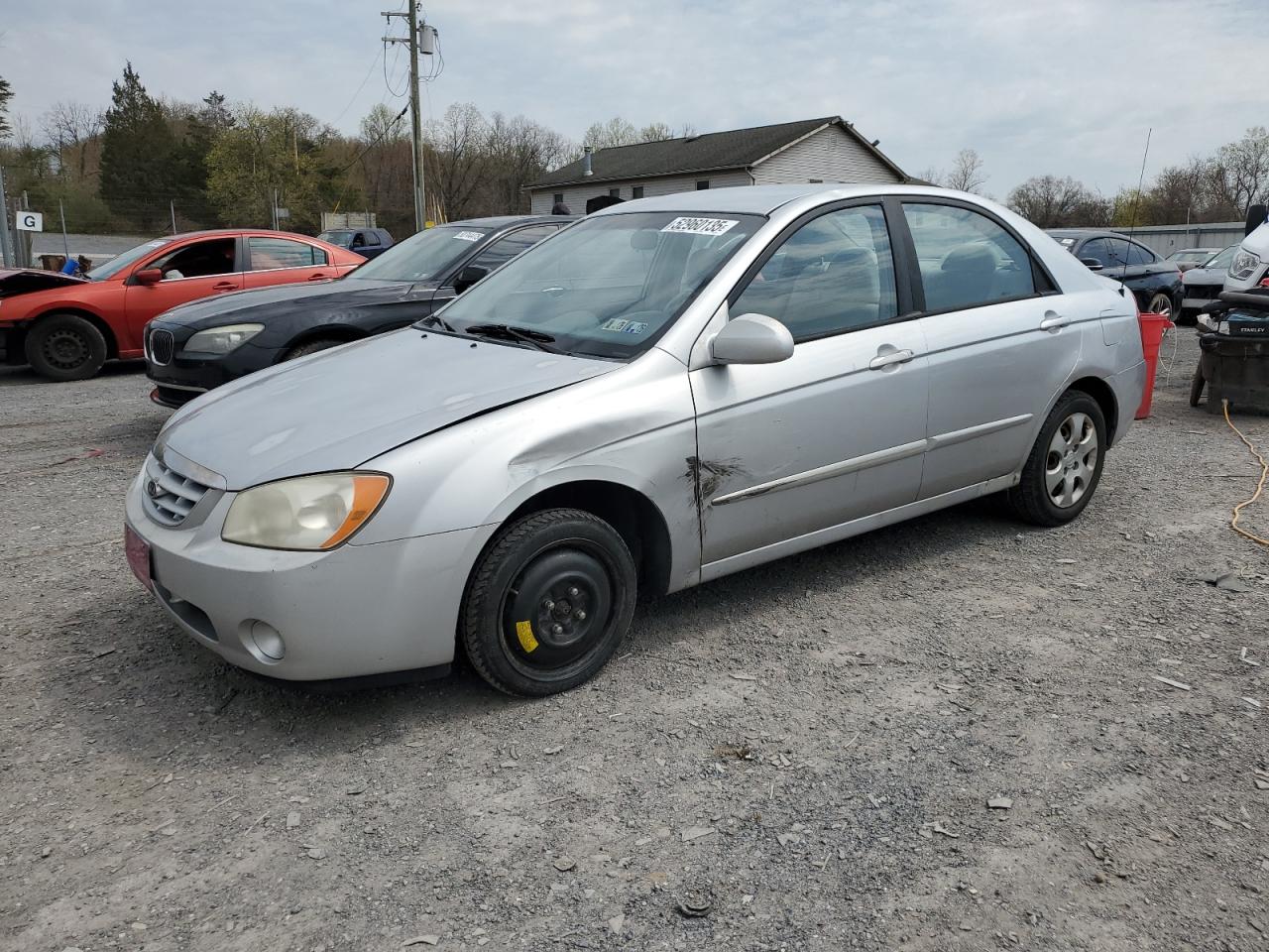 2004 Kia Spectra Lx للبيع في York Haven، PA - Side