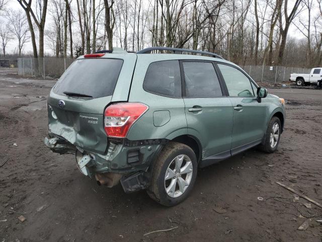 Паркетники SUBARU FORESTER 2016 Зеленый