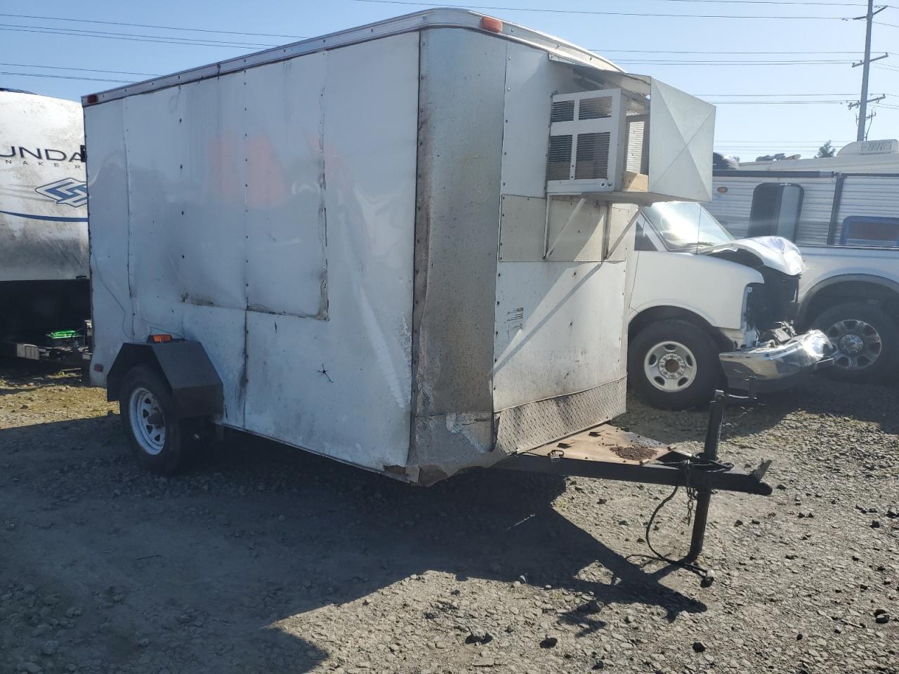 2013 Forest River Enclosed Cargo Trailer for Sale in Eugene, OR - Rollover