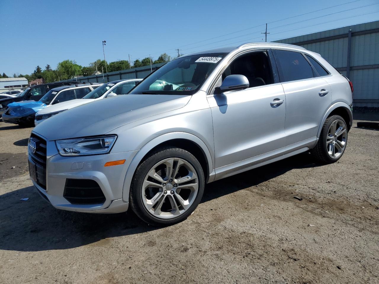 2016 Audi Q3 Premium Plus за продажба в Pennsburg, PA - Rear End