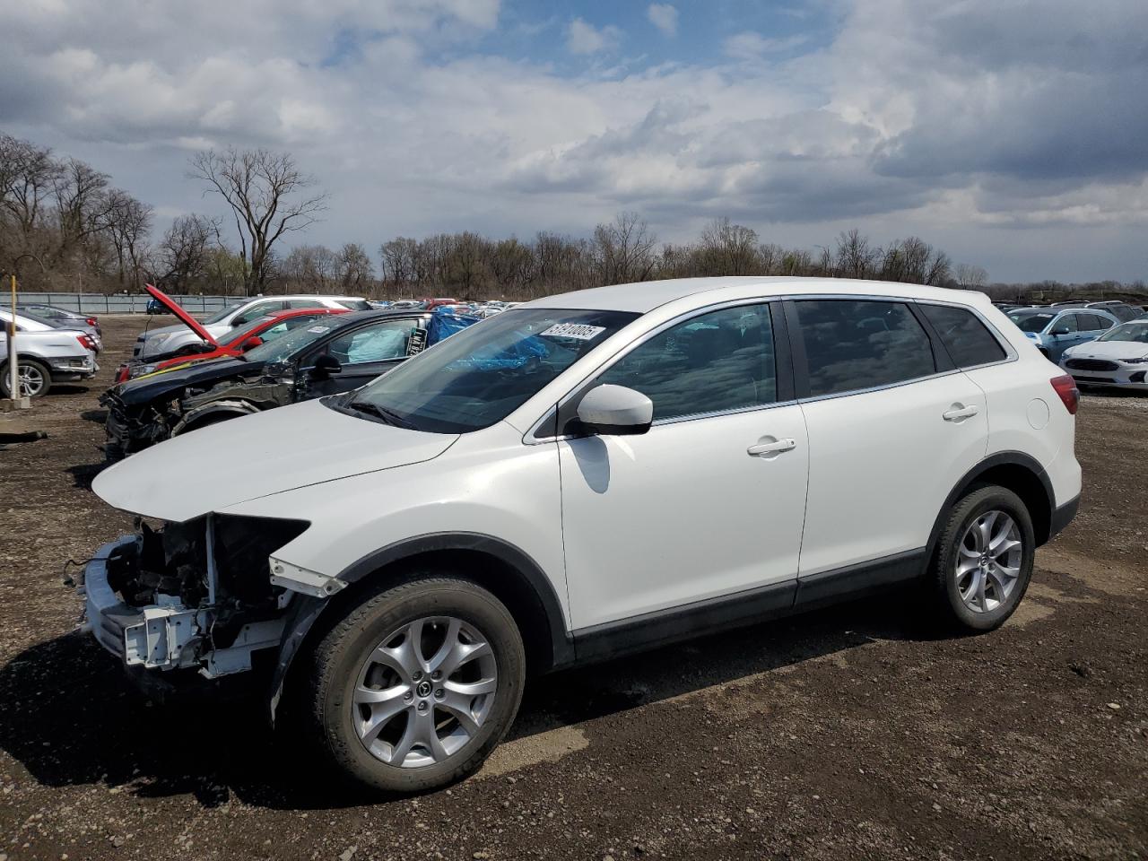 2015 Mazda Cx-9 Touring na sprzedaż w Des Moines, IA - Front End