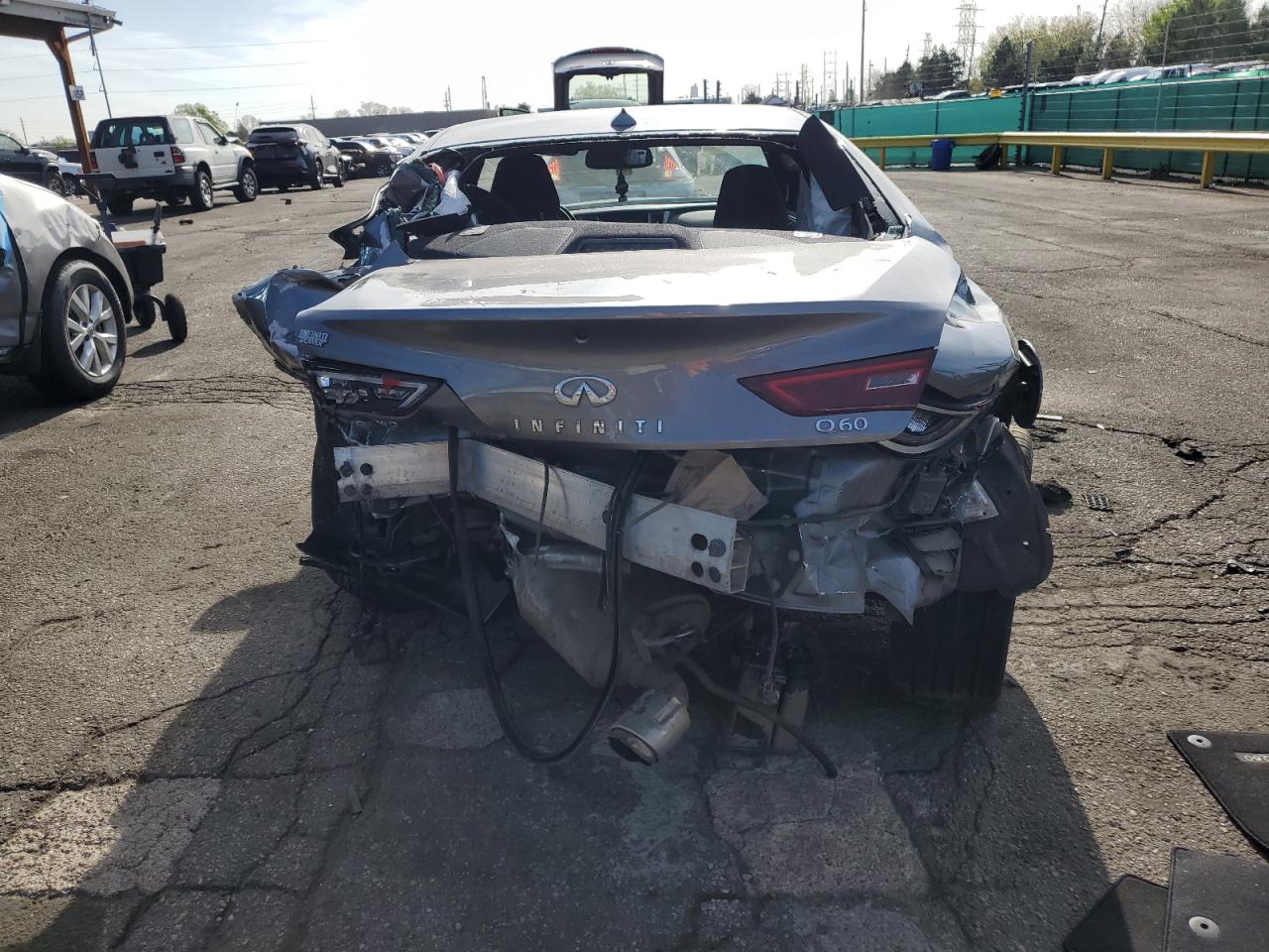 2022 Infiniti Q60 Luxe VIN: JN1EV7KL1NM630376 Lot: 54434485