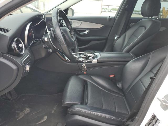 Седани MERCEDES-BENZ C-CLASS 2016 Білий