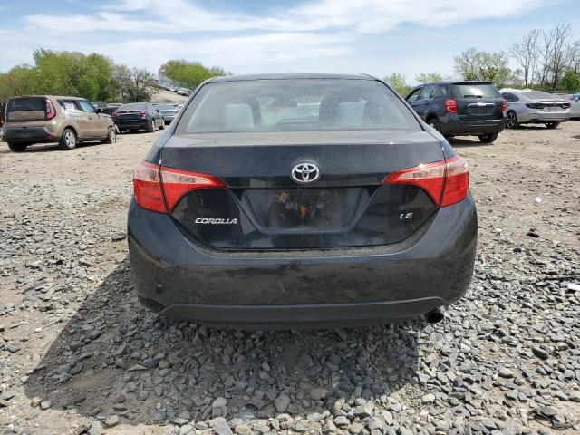  TOYOTA COROLLA 2018 Черный