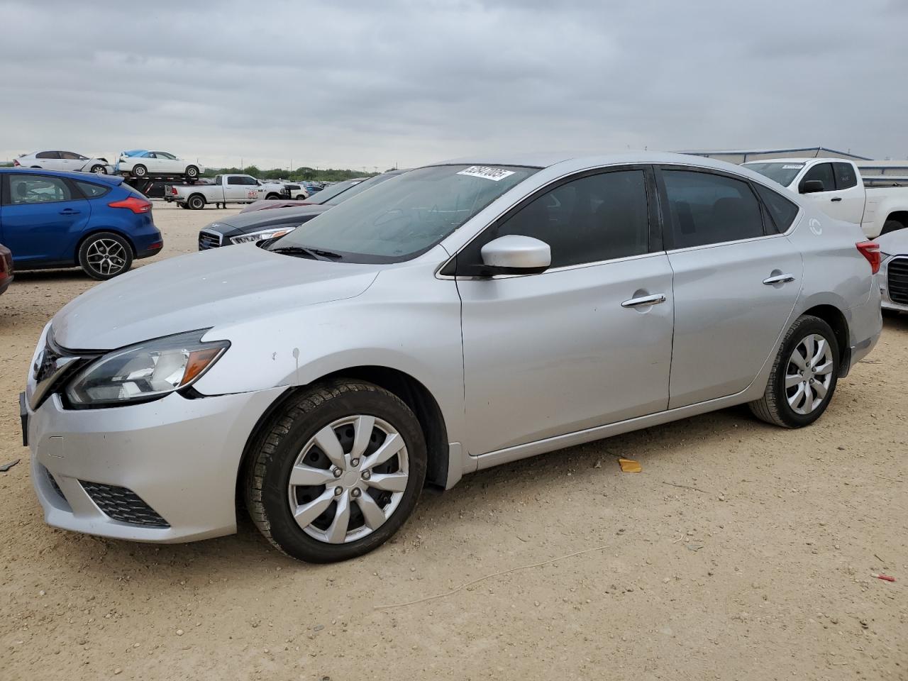 2016 Nissan Sentra S en Venta en San Antonio, TX - Front End