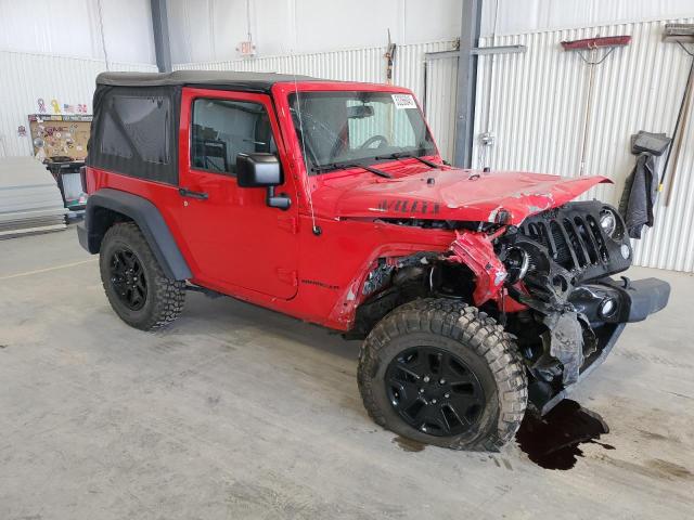  JEEP WRANGLER 2015 Czerwony