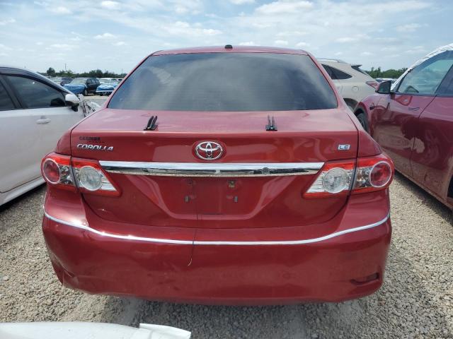  TOYOTA COROLLA 2013 Красный