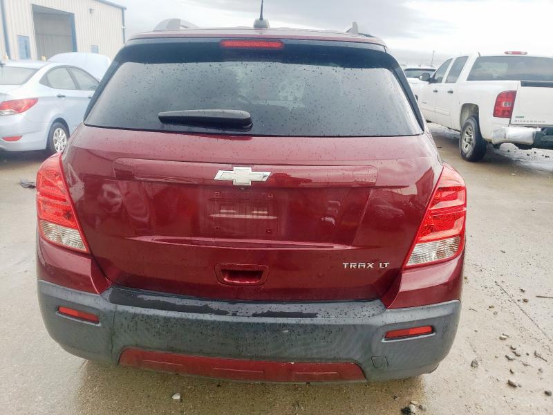 Parquets CHEVROLET TRAX 2016 Red