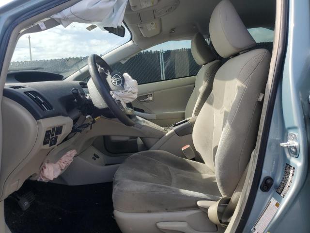  TOYOTA PRIUS 2015 Зелений