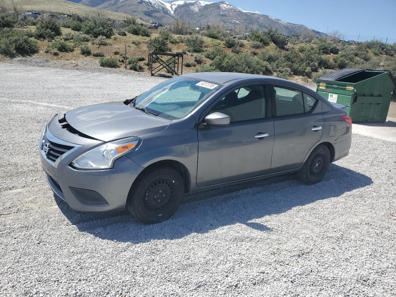 2019 Nissan Versa S на продаже в Reno, NV - Front End