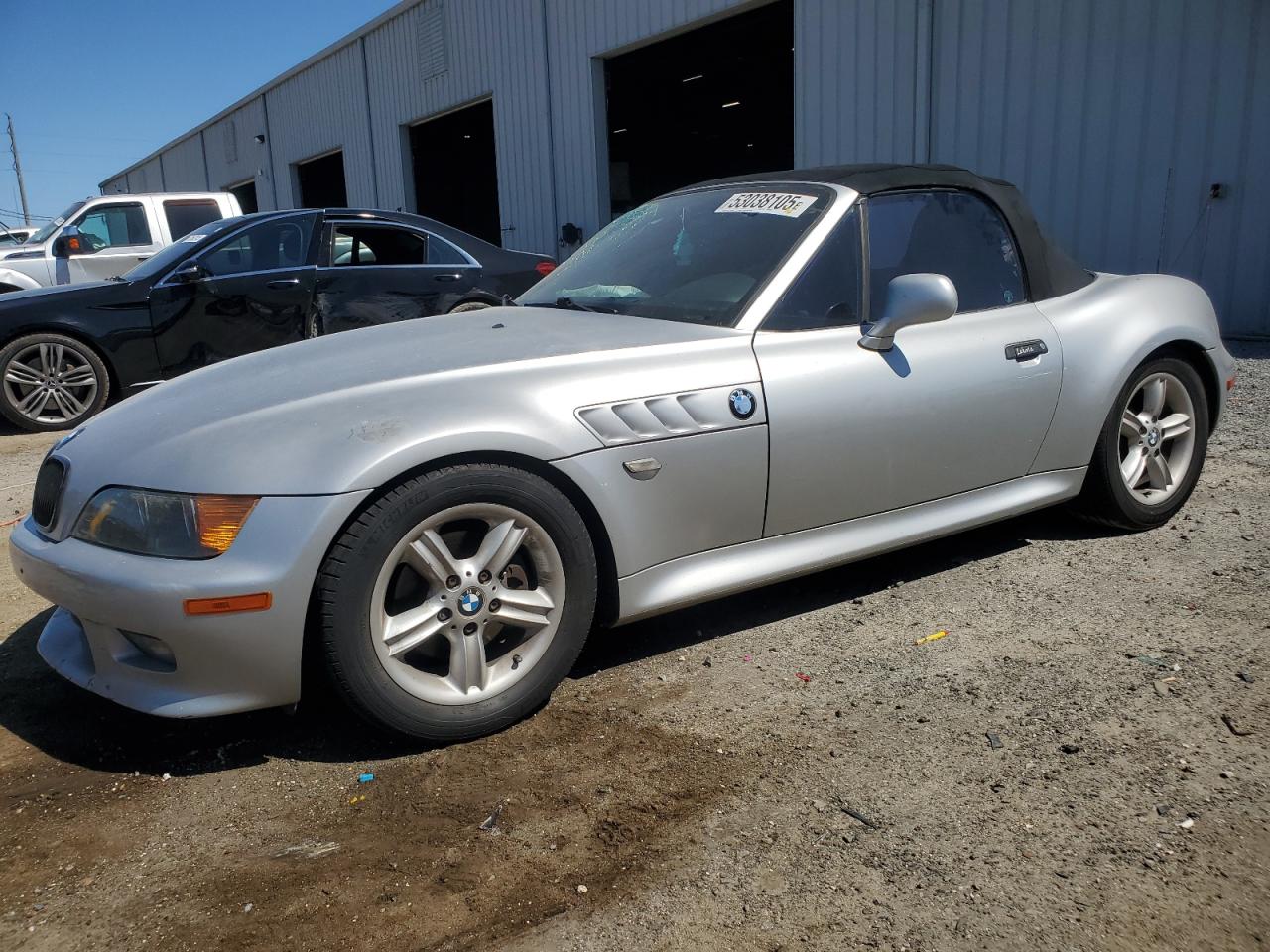 2000 Bmw Z3 2.3 იყიდება Jacksonville-ში, FL - Minor Dent/Scratches