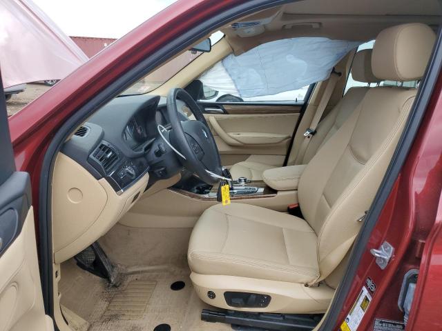  BMW X3 2014 Czerwony