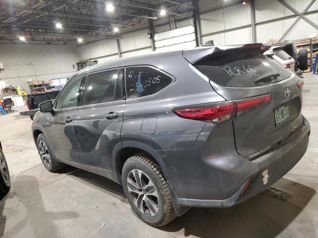  TOYOTA HIGHLANDER 2021 Серый
