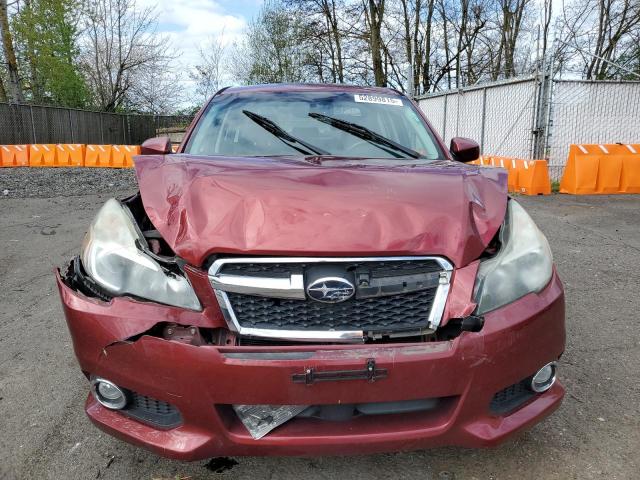  SUBARU LEGACY 2014 Червоний