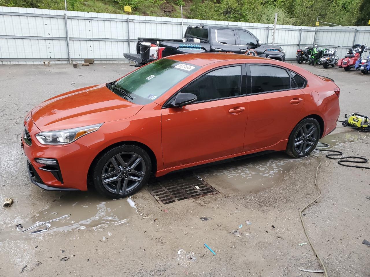 2021 Kia Forte Gt Line zu verkaufen in Hurricane, WV - Water/Flood