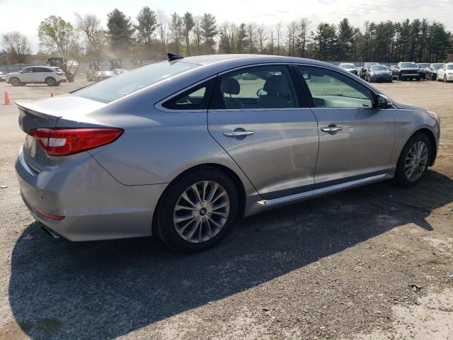  HYUNDAI SONATA 2015 Серебристый