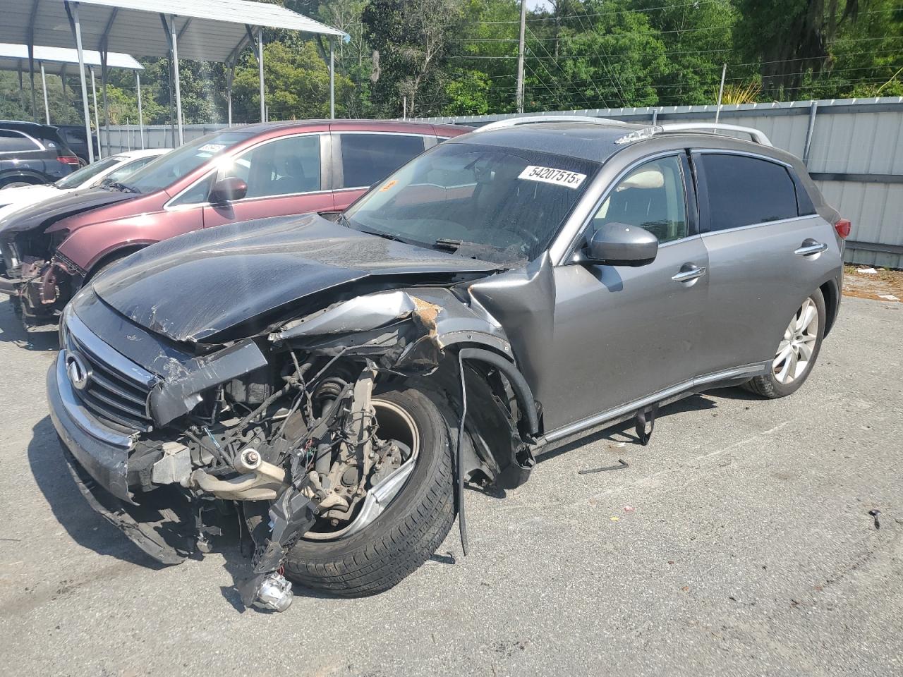 2012 Infiniti Fx35 de vânzare în Savannah, GA - Front End