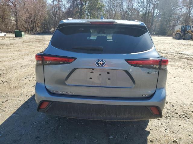  TOYOTA HIGHLANDER 2022 Серебристый