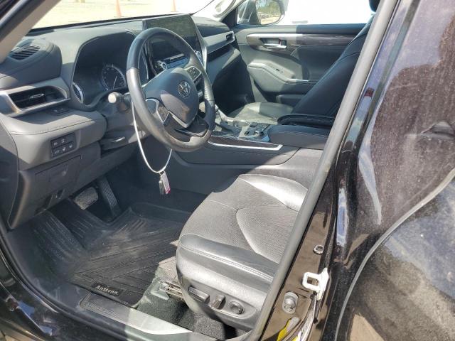  TOYOTA HIGHLANDER 2022 Black
