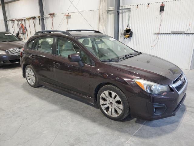  SUBARU IMPREZA 2013 Burgundy