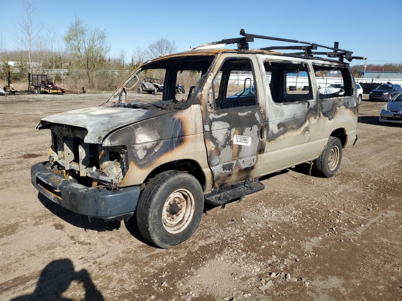 2008 Ford Econoline E150 Wagon for Sale in Columbia Station, OH - Burn