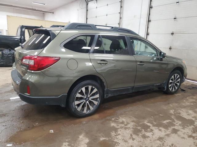  SUBARU OUTBACK 2015 Зеленый
