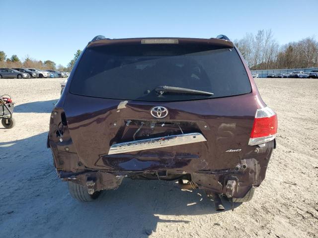  TOYOTA HIGHLANDER 2013 Maroon