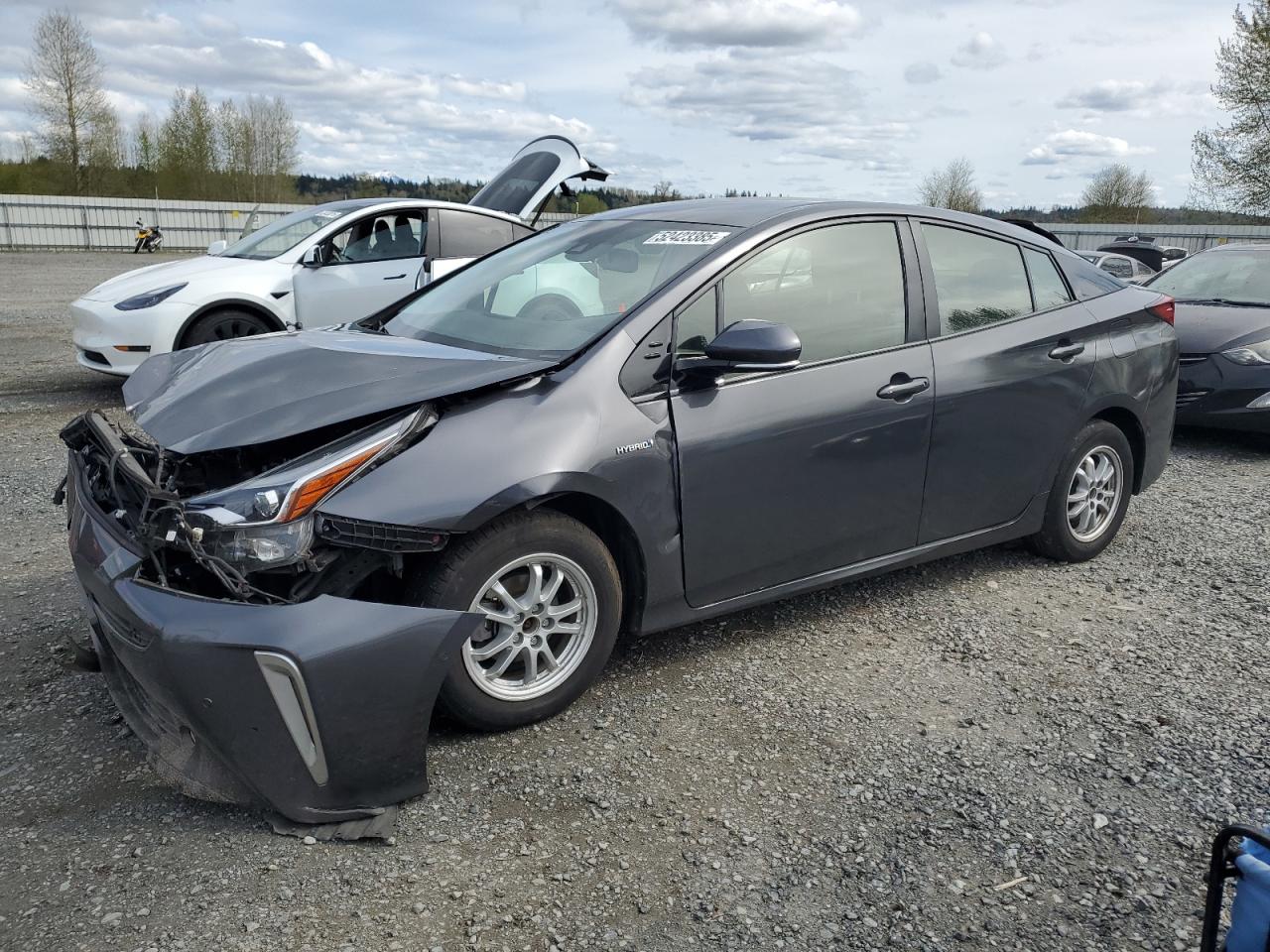 2020 Toyota Prius Le en Venta en Arlington, WA - Front End