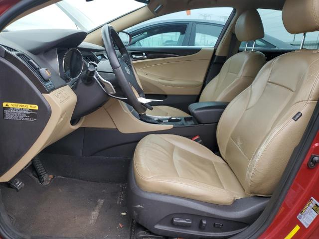  HYUNDAI SONATA 2013 Красный