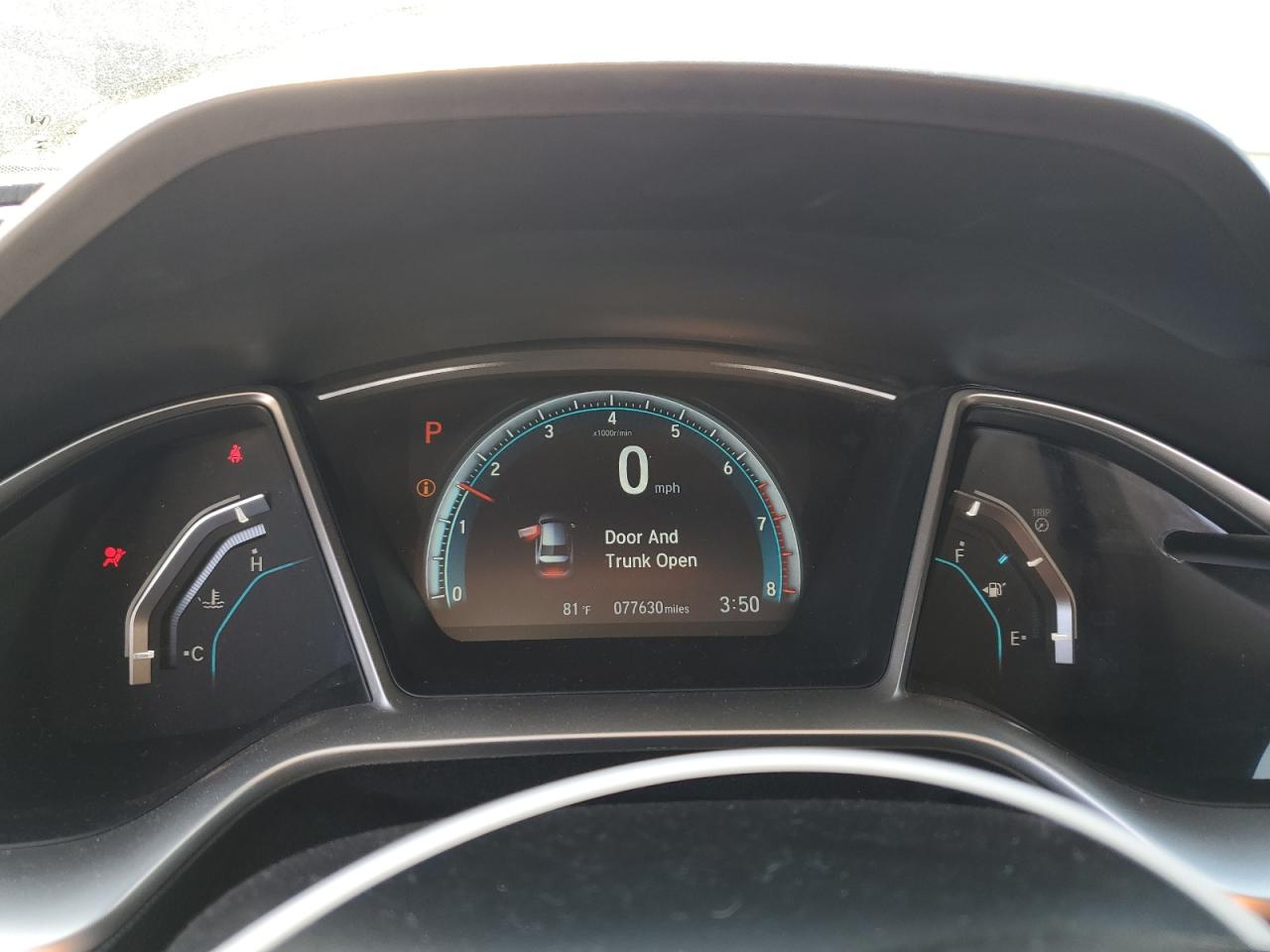 2HGFC1F74GH659590 HONDA CIVIC 2016