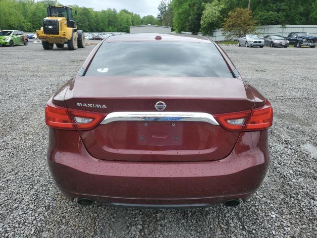 Sedans NISSAN MAXIMA 2016 Maroon