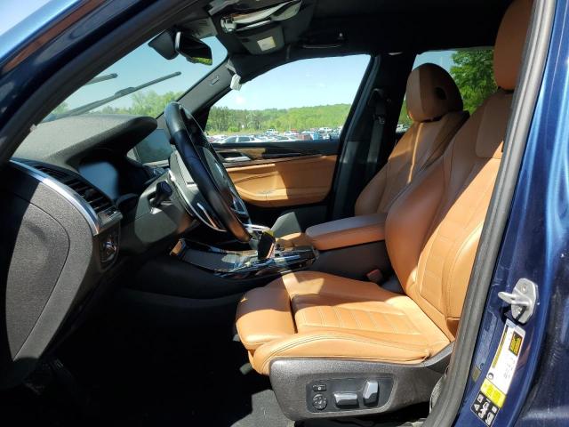  BMW X3 2020 Синий