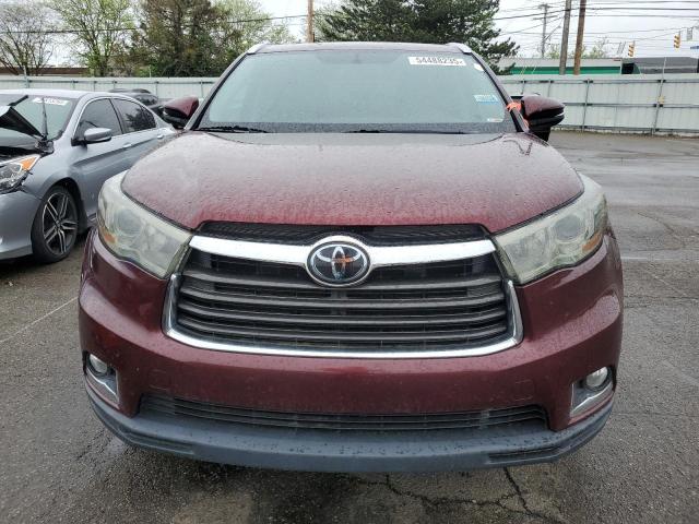 Parquets TOYOTA HIGHLANDER 2014 Maroon