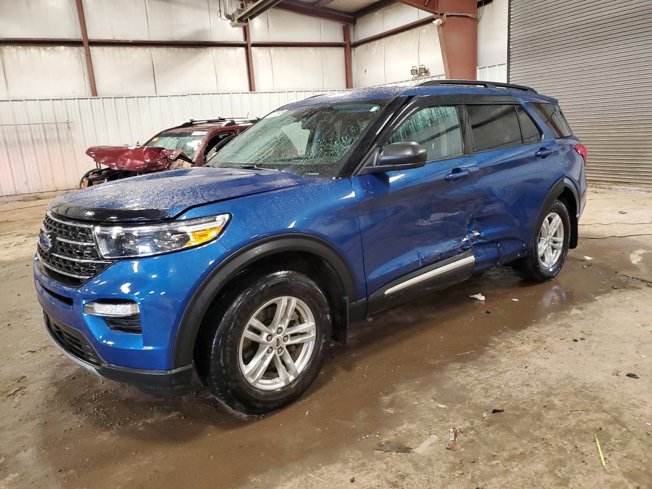 2022 Ford Explorer Xlt იყიდება Lansing-ში, MI - Side