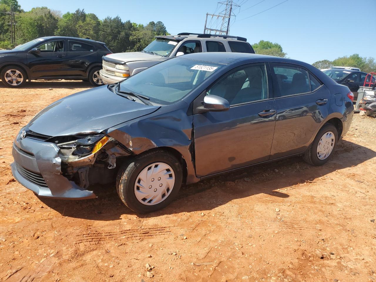 2015 Toyota Corolla L продається в China Grove, NC - Front End