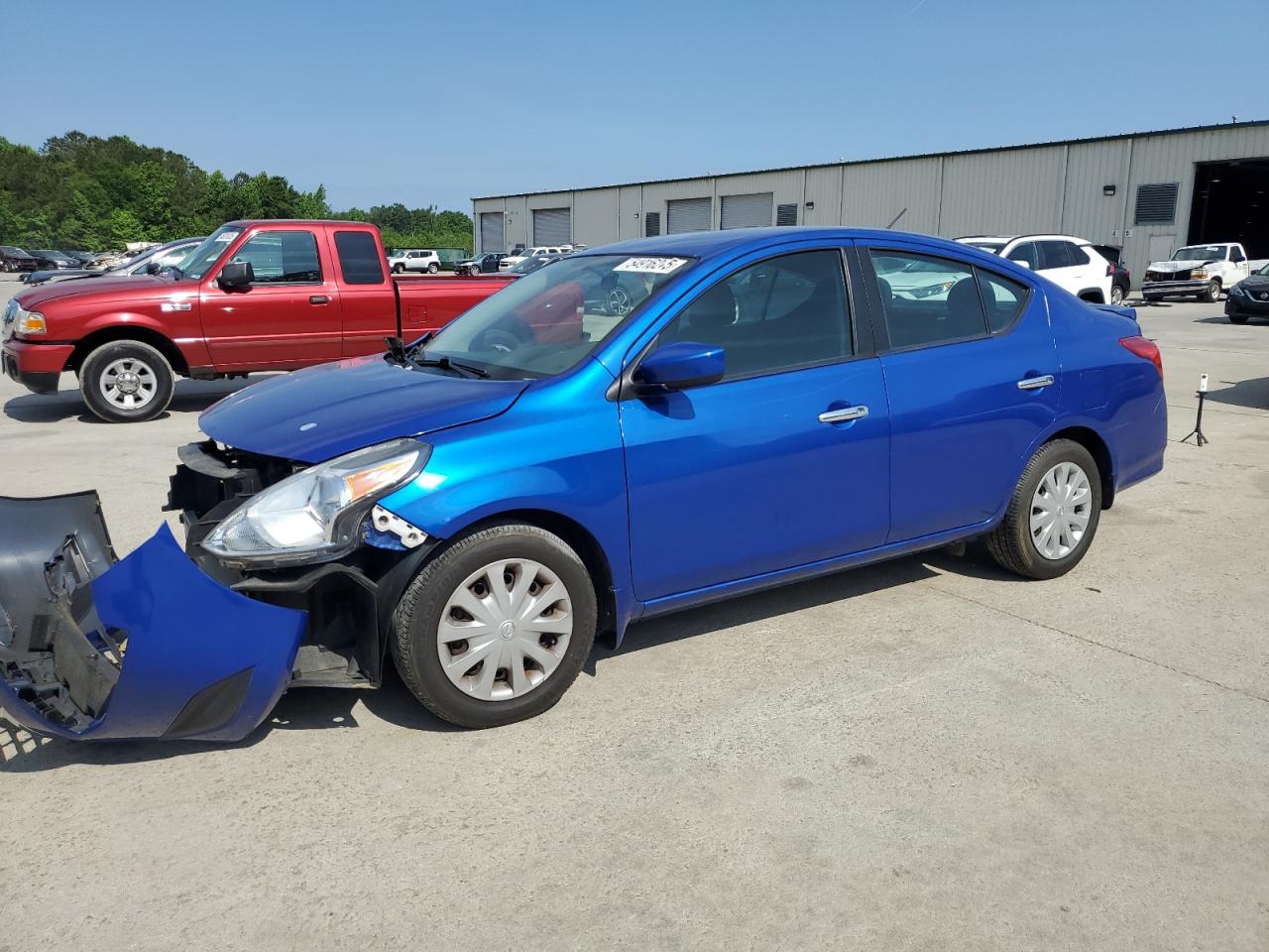 2015 Nissan Versa S for Sale in Gaston, SC - Front End