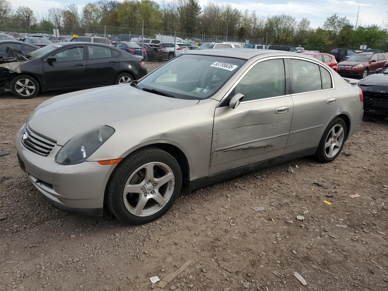 2003 Infiniti G35 იყიდება Chalfont-ში, PA - Side