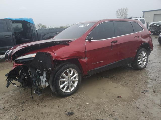 Паркетники JEEP GRAND CHER 2015 Бордовий